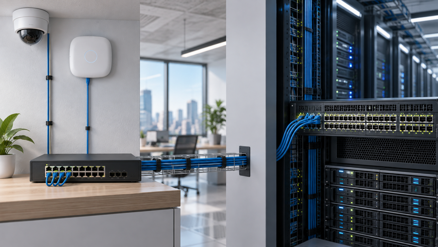 PoE Access Switching vs Data Center Switching: Choosing the Right Layer
